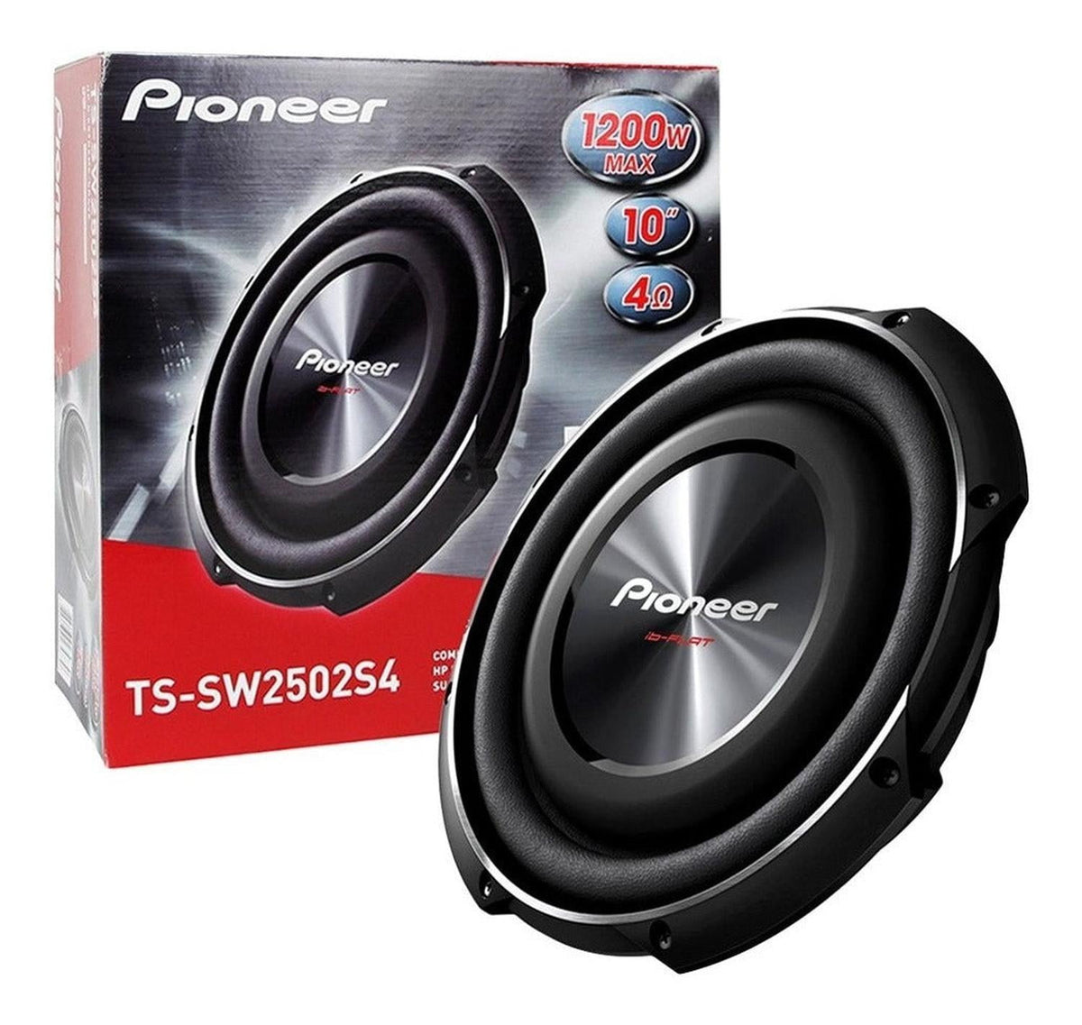 Pioneer TS-SW2502S4 25 cm (10") Shallow-Mount Component Subwoofer — view 1