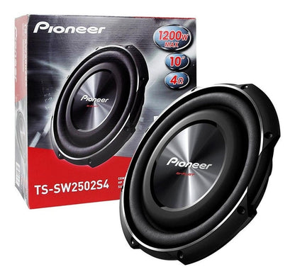 Pioneer TS-SW2502S4 25 cm (10") Shallow-Mount Component Subwoofer — view 1