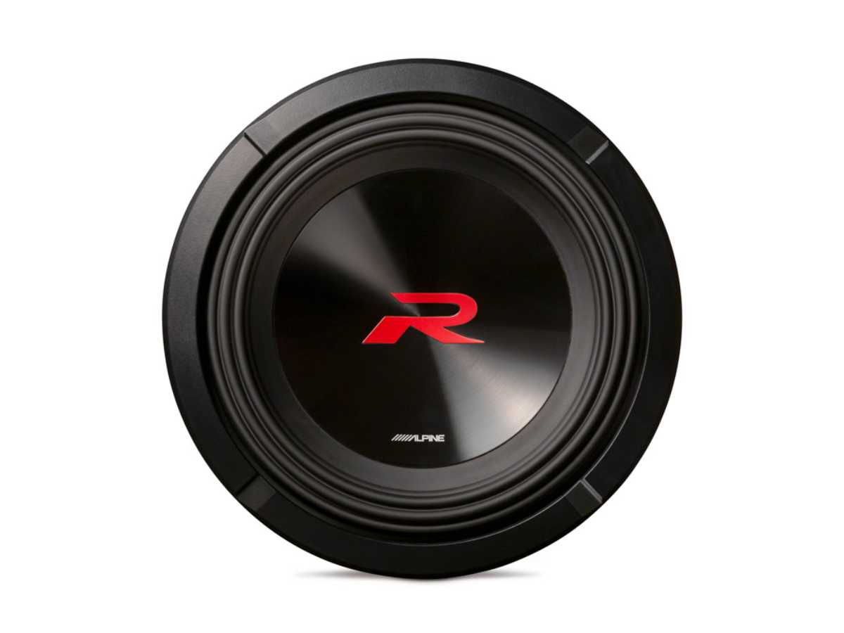 Alpine R2-W8D4 Next-Generation 8-inch R-Series Subwoofer with Dual 4-Ohm Voice Coils — view 4