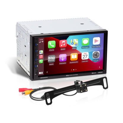 BOSS Audio Systems Elite BE920WCPA Car Stereo – Wireless Apple CarPlay & Android Auto, 7 Inch Double Din Touchscreen, Bluetooth Head Unit, Radio Receiver, USB, No CD DVD Player — view 1