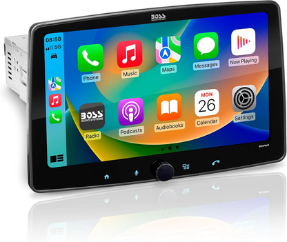 BOSS Audio Systems BCPA9 Car Stereo - Apple CarPlay, Android Auto, 9 Inch LCD Touchscreen, Bluetooth, No CD DVD Player, AM/FM Radio Receiver — view 1
