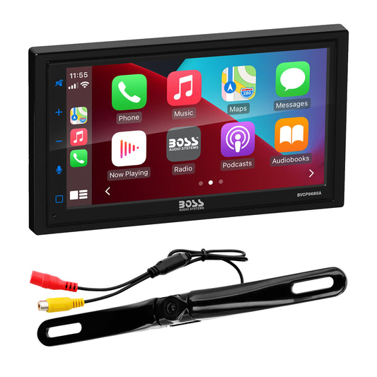 BOSS Audio Systems BCPA9 Car Stereo - Apple CarPlay, Android Auto, 9 Inch LCD Touchscreen, Bluetooth, No CD DVD Player, AM/FM Radio Receiver — view 1