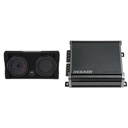 Kicker 48TRTP102 Down-Firing 10" CompRT 2-Ohm Enclosure — view 2