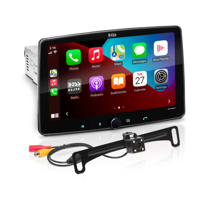 BOSS Audio Systems Elite Series BECPA10W 10.1" Wireless Apple CarPlay & Android Auto Digital Media Receiver — view 3