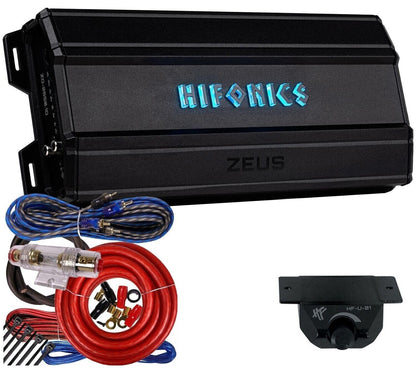 Hifonics Zeus Delta 2550 Watt Mono Block Mobile Car Amplifier, ZD-2550.1D — view 2