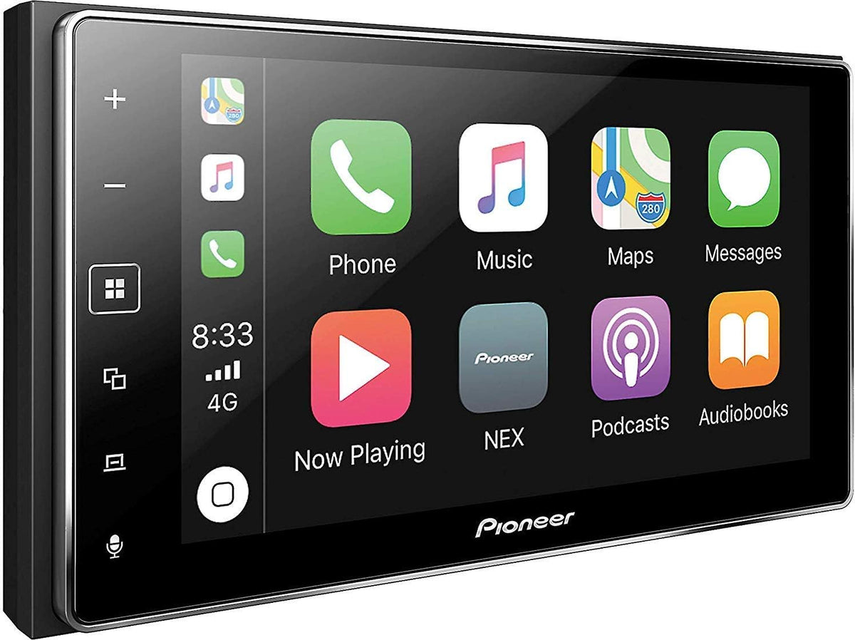 Pioneer MVH-1400NEX Digital Multimedia Video Receiver with 6.2" Capacitive Touchscreen Display, Apple CarPlay™, Built-in Bluetooth®, SiriusXM-Ready™ and AppRadio Mode + — view 1