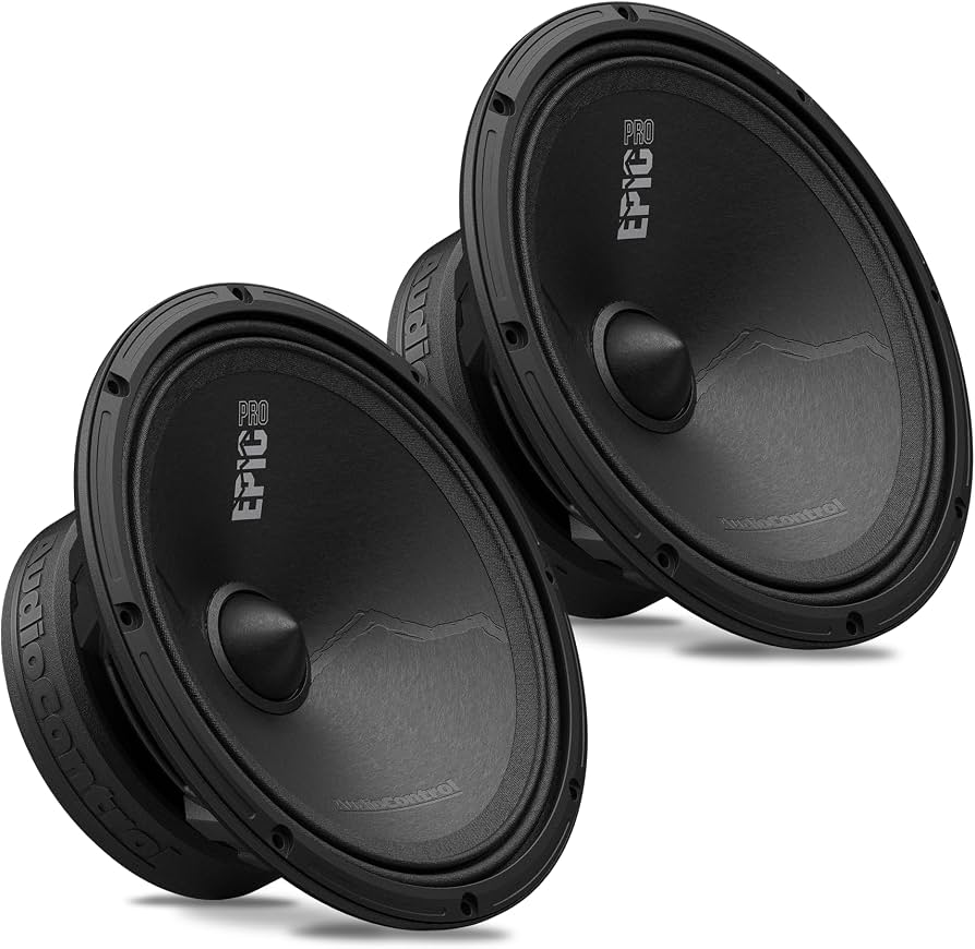 AudioControl EPICPRO8X EPIC PRO Series 8" Midrange Car Speakers, 250 Watt RMS / 350 Watt Max, 4 Ohm (Pair) — view 4