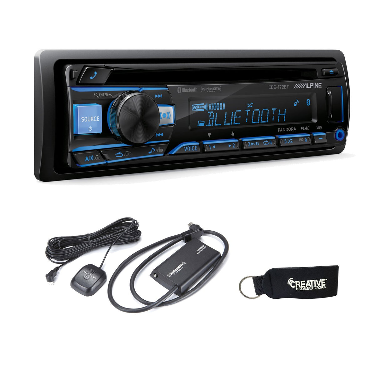 Alpine CDE-172BT CD Receiver with Bluetooth® Wireless Technology — view 1