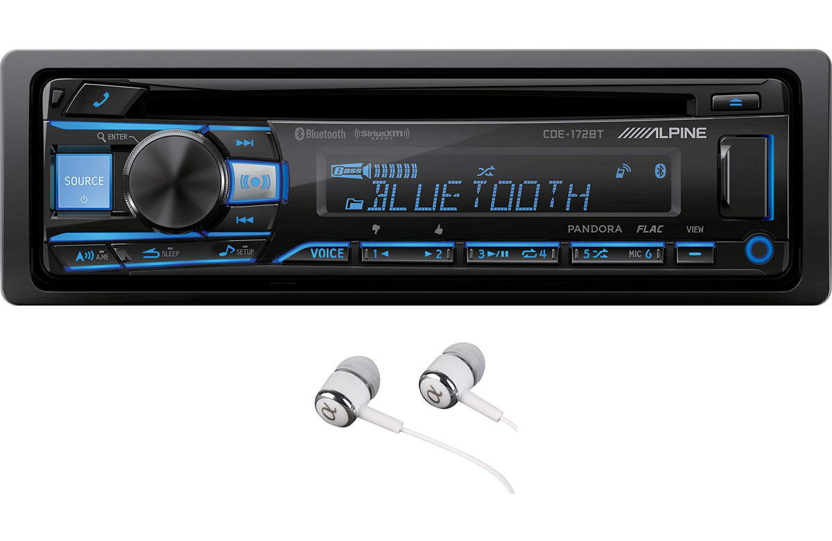 Alpine CDE-172BT CD Receiver with Bluetooth® Wireless Technology — view 3