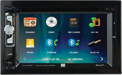 Dual Electronics 6.2″ AV DVD Receiver – XDVD276BT — view 2
