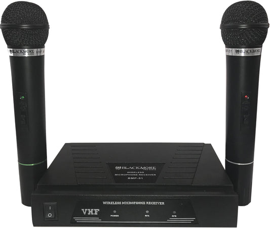 Blackmore Pro Audio BMP-51 Dual-Channel Wireless Microphone System — view 1