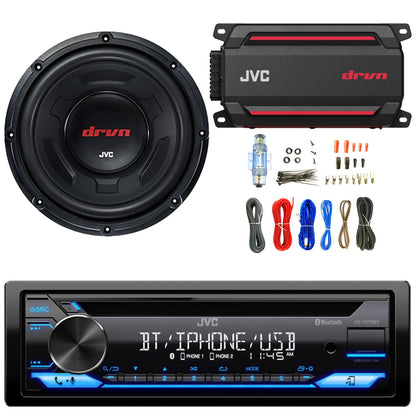 JVC KD-TD72BT CD Receiver featuring Bluetooth® / USB / 13-Band EQ / JVC Remote App Compatibility — view 1