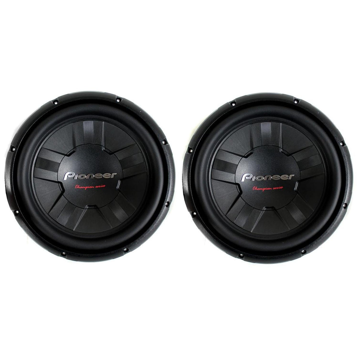 Pioneer TS-W311D4 12" 1400W Champion Series Dual 4-Ohm Subwoofer — view 2