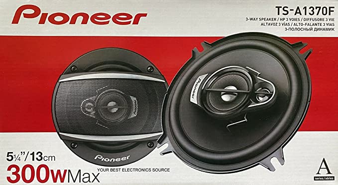 Pioneer TS-A1370F A-Series 5-1/4" 3-Way Coaxial Car Speakers — view 4