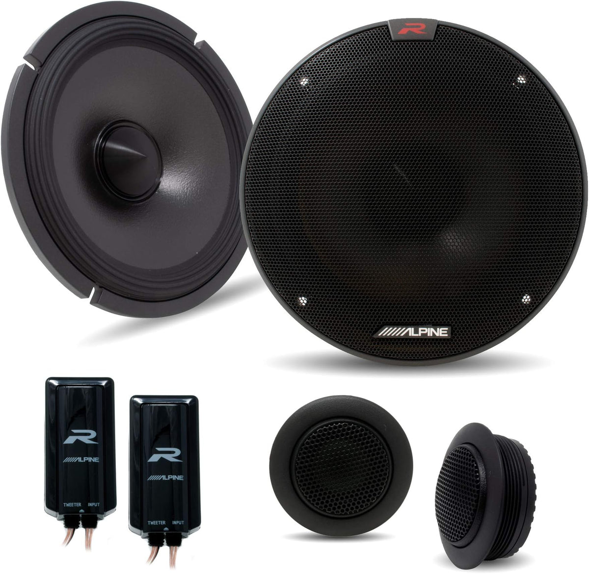 Alpine R-S65C.2 R-Series 6-1/2" Component 2-Way Speaker System — view 2