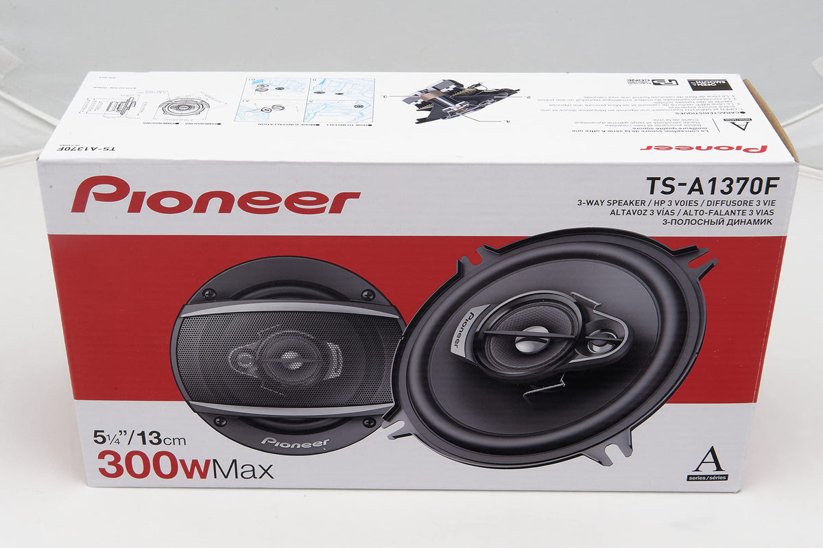 Pioneer TS-A1370F A-Series 5-1/4" 3-Way Coaxial Car Speakers — view 3