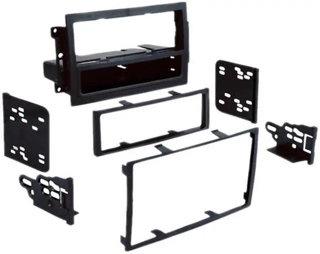 Metra 99-6510 Single or Double DIN Dash Multi-Kit for select 2004-2009 Chrysler, Dodge, Jeep (with Factory Nav) — view 1
