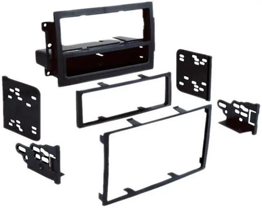 Metra 99-6510 Single or Double DIN Dash Multi-Kit for select 2004-2009 Chrysler, Dodge, Jeep (with Factory Nav) — view 1