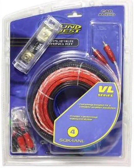 SoundQuest SQK4ANL CCA 4 Gauge 1000w Wiring Kit — view 3