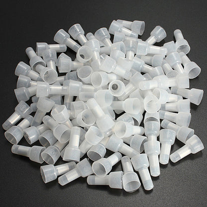 Xscorpion CC1614 Close-End Crimp Connectors 14 - 16 Gauge 100 Per Bag, Clear — view 4