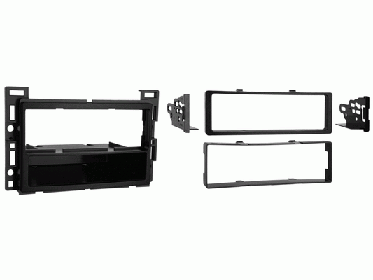 Metra 99-3302 Single DIN Dash Kit for Select GM Multi-Kit 2005-2012 - Black — view 2