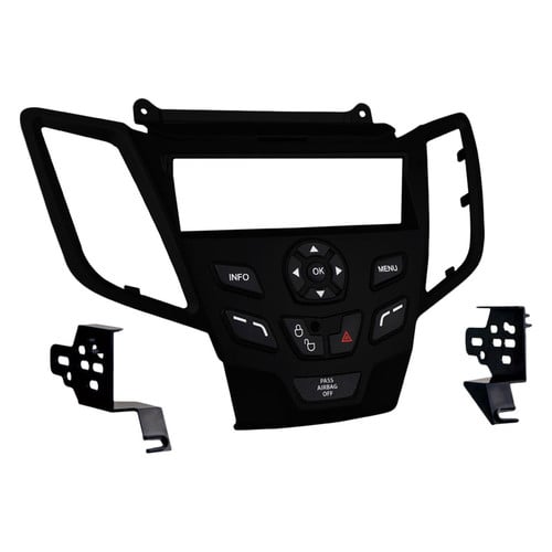 Metra 99-5825B Single DIN Dash Installation Kit for Ford Fiesta 2011-2019 (Black) — view 2