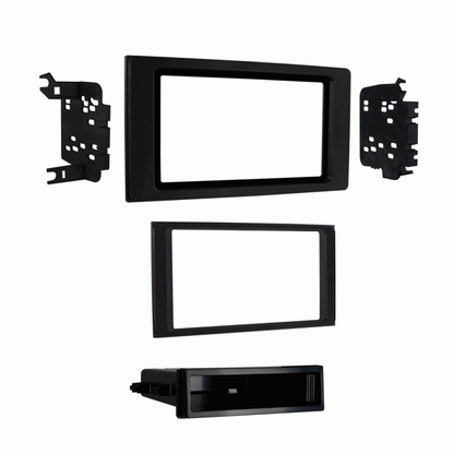 Metra 99-8251B Single/Double DIN Dash Kit for Toyota Tacoma 2016-2023 (Matte Black) — view 1