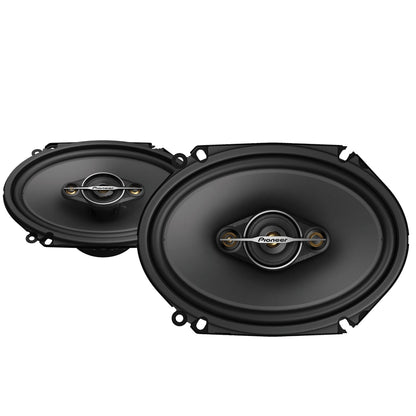 Pioneer TS-A6881F 6" x 8" 350W 4-Way Full-Range Coaxial Speakers (Pair) — view 2