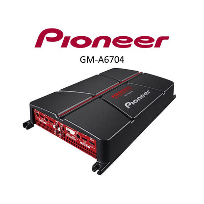 Pioneer GM-A6704 4-Channel Bridgeable Car Amplifier — view 3