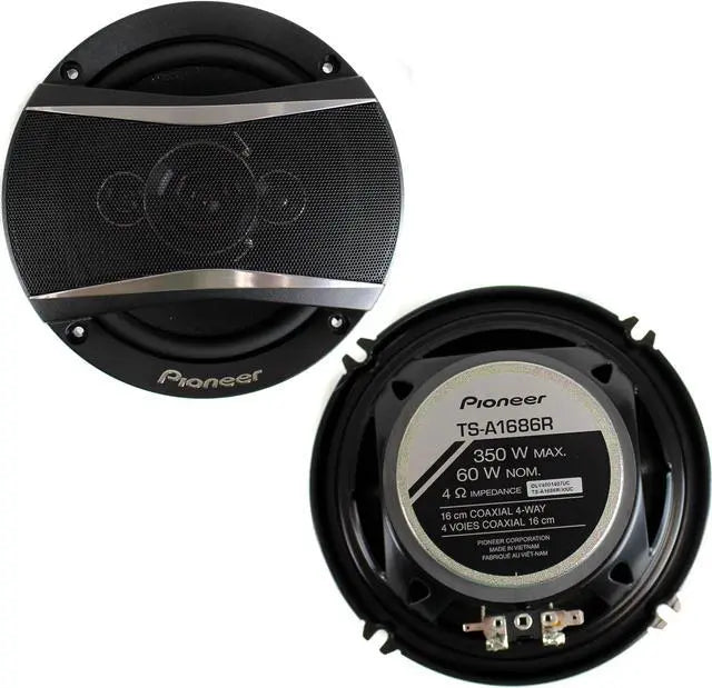 Pioneer TS-A1686R TS-A Series 6.5"/6.75" 4-Way Coaxial Car Speakers — view 4