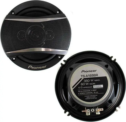 Pioneer TS-A1686R TS-A Series 6.5"/6.75" 4-Way Coaxial Car Speakers — view 4