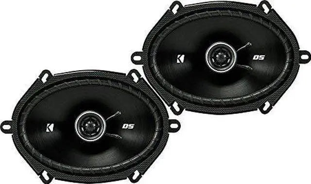 Kicker 43DSC6804 DS Series 6x8-Inch Coaxial Speakers — view 1
