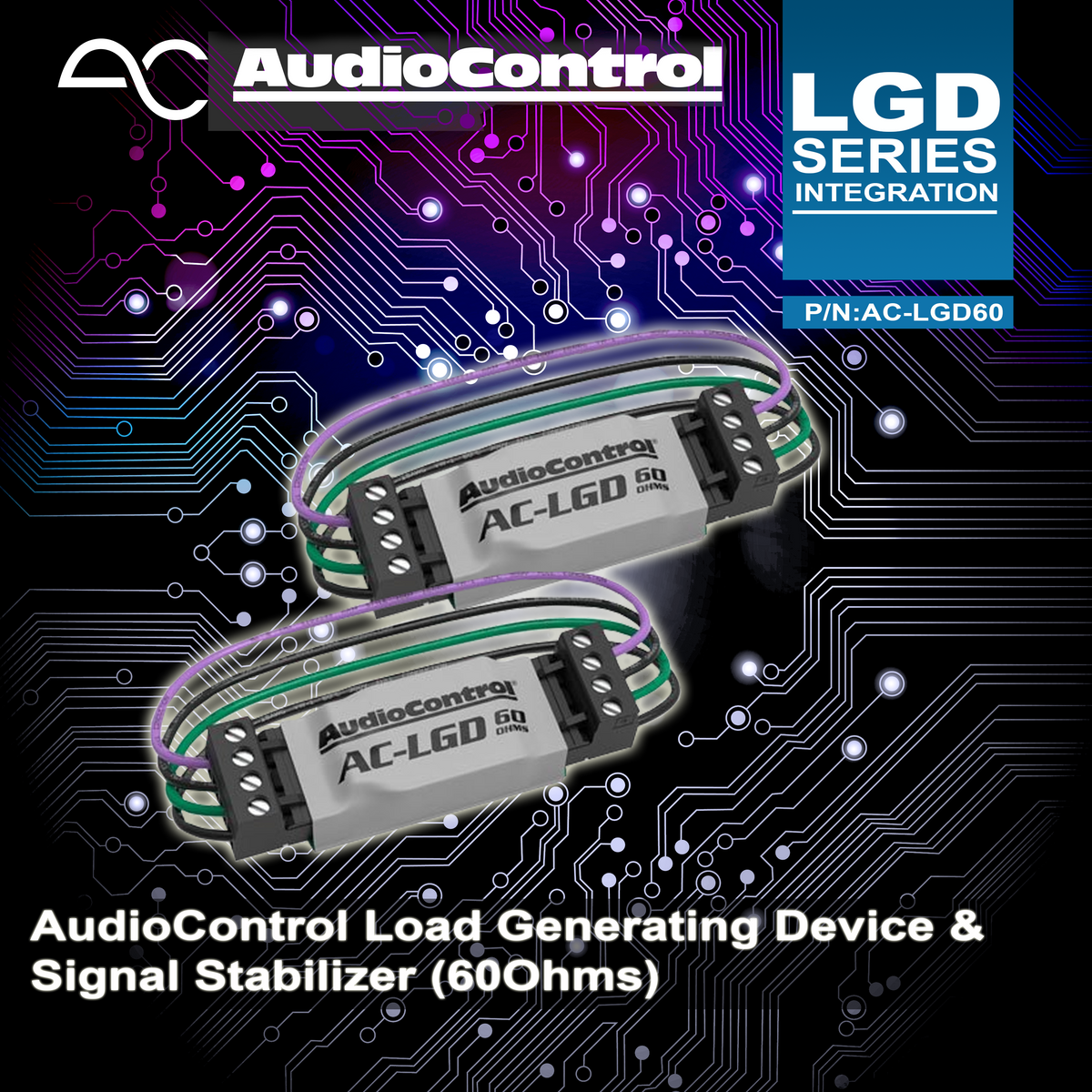 AudioControl AC-LGD60 AC-LGD 60 Load Generating Device & Signal Stabilizer — view 3