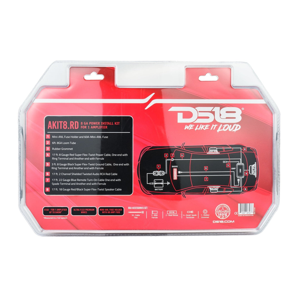 DS18 AKIT8.RD 8-GA — view 6