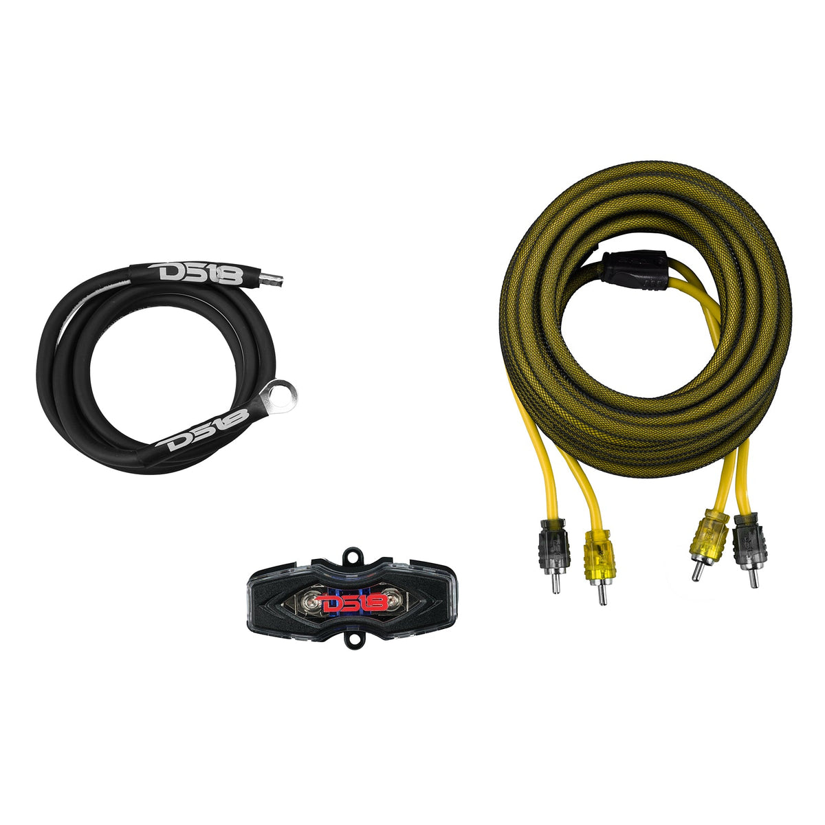 DS18 AKIT8.YL 8-GA Yellow SPEAKER WIRES OFC 100% COPPER SPEAKER WIRES — view 2