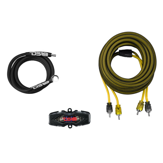 DS18 AKIT8.YL 8-GA Yellow SPEAKER WIRES OFC 100% COPPER SPEAKER WIRES — view 2