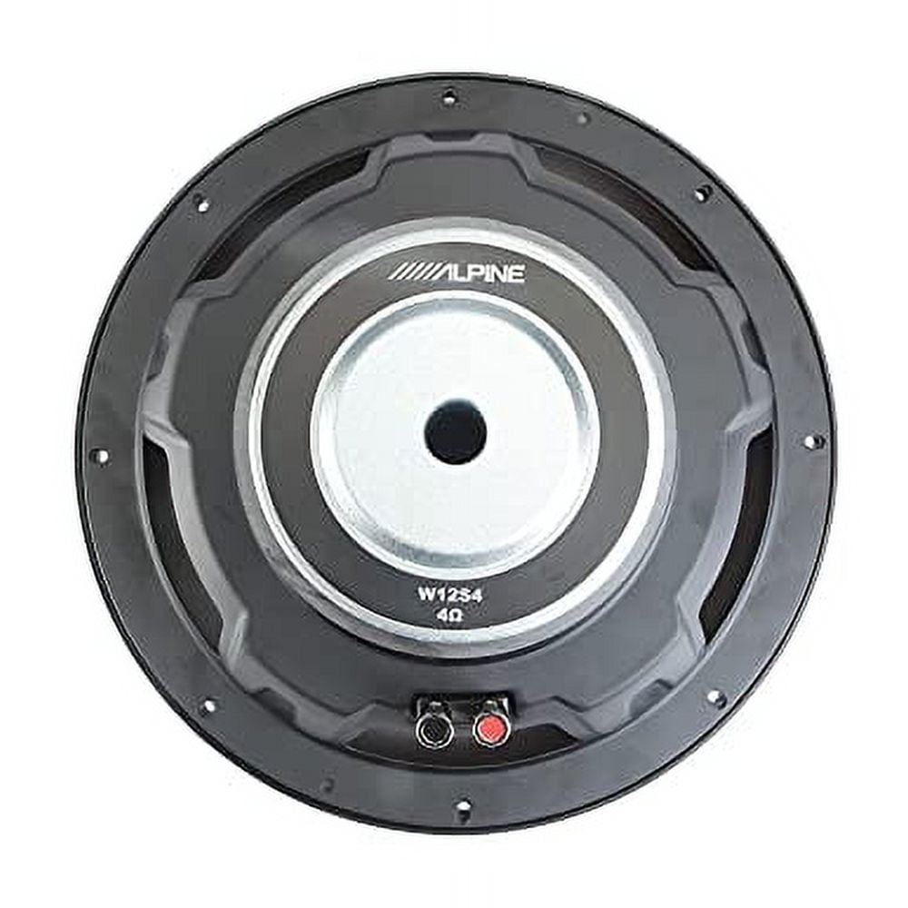 Alpine W12S4 BassLine Series 12" Single 4 Ohm Subwoofer — view 2