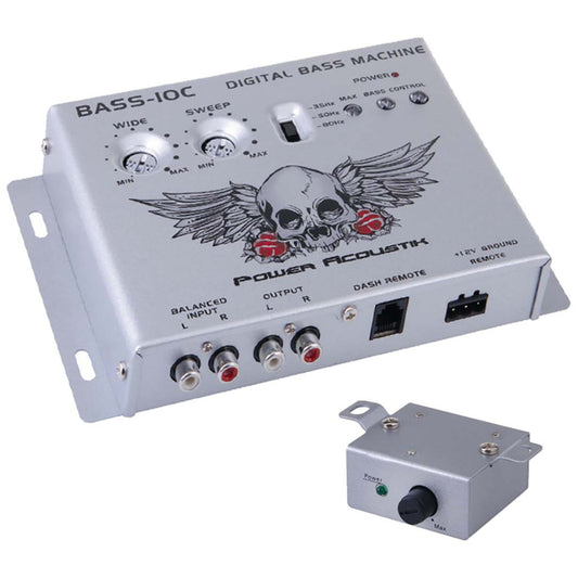 Power Acoustik BASS-10C | 10W Class C Digital Bass Restoration Processor — view 1