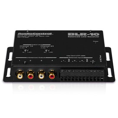 AudioControl 4 Channel Balanced Line Receiver BLR-10 — view 1