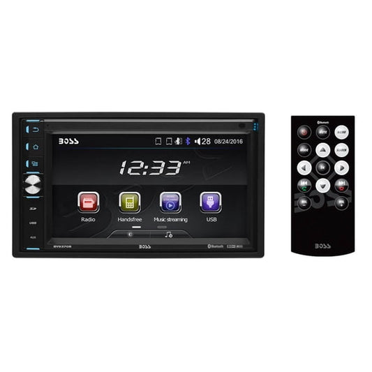 BOSS Audio Systems BV9370B Car Stereo – Double Din, 6.5 Inch Touchscreen, Bluetooth, No CD DVD Player, AM/FM Radio Receiver, Wireless Remote Control — view 3
