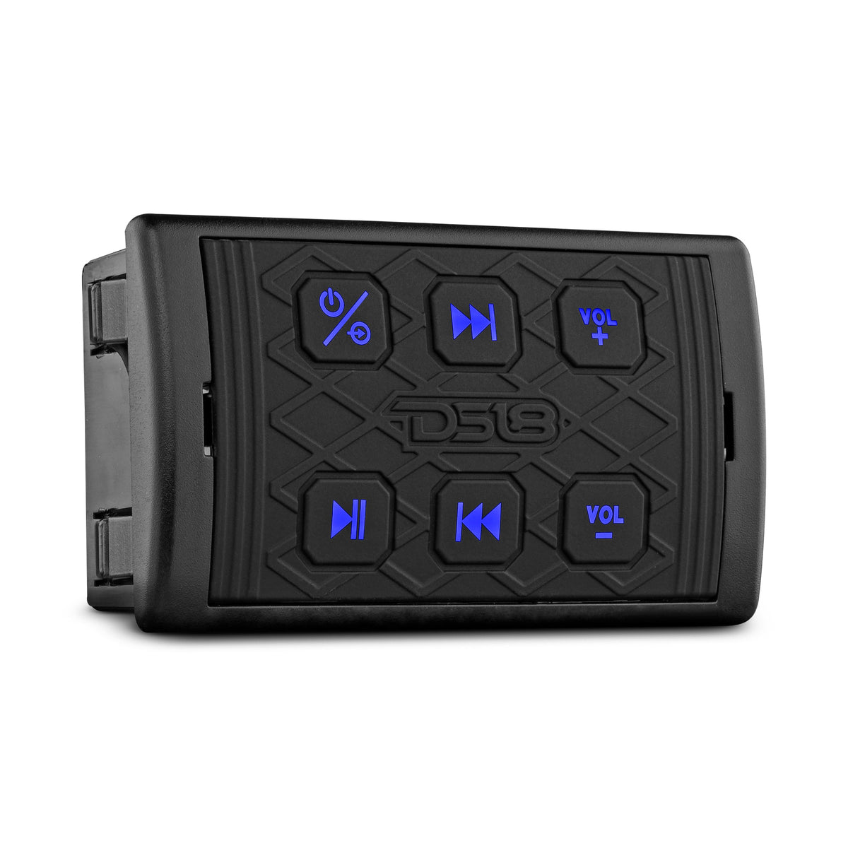 DS18 BTRC-SQ Bluetooth Audio Receiver With Controls MARINE REMOTE CONTROL