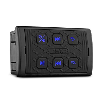 DS18 BTRC-SQ Bluetooth Audio Receiver With Controls MARINE REMOTE CONTROL