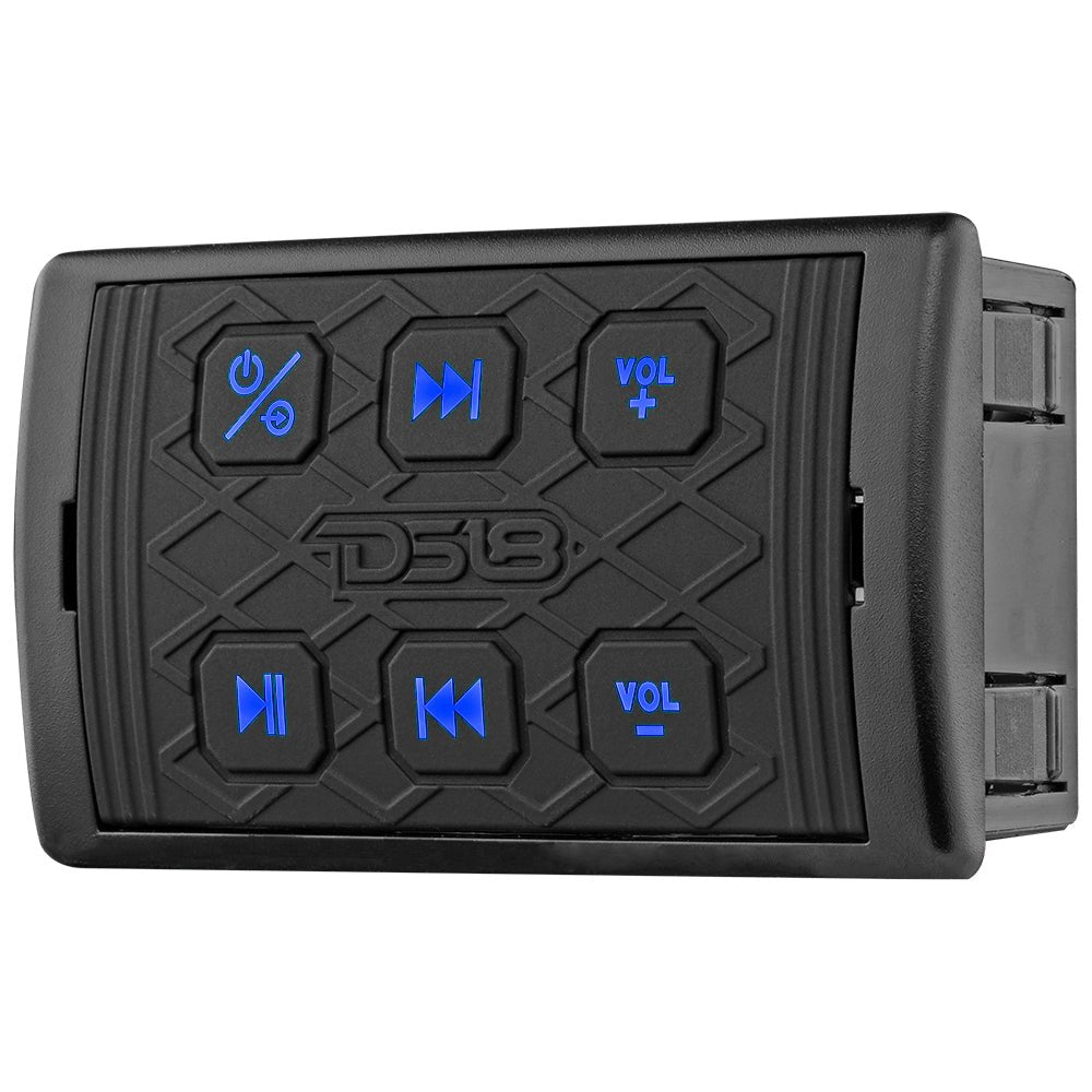 DS18 BTRC-SQ Bluetooth Audio Receiver With Controls MARINE REMOTE CONTROL — view 3