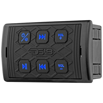 DS18 BTRC-SQ Bluetooth Audio Receiver With Controls MARINE REMOTE CONTROL — view 3