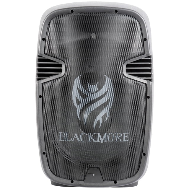 Blackmore Amplified Professional PA System with Dual 15-Inch Monitors, Black (BJC-15X2BT) — view 1
