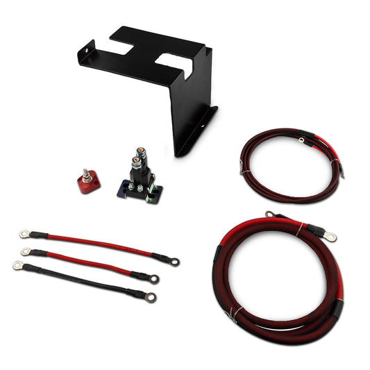 DS18 CA-X3DBATT Dual Battery Upgrade Wire & Battery Bracket Kit