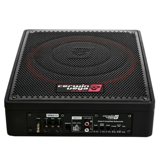 Cerwin-Vega 12" Vega Series Compact Powered Subwoofer with Passive Radiator - VPAS12 — view 2