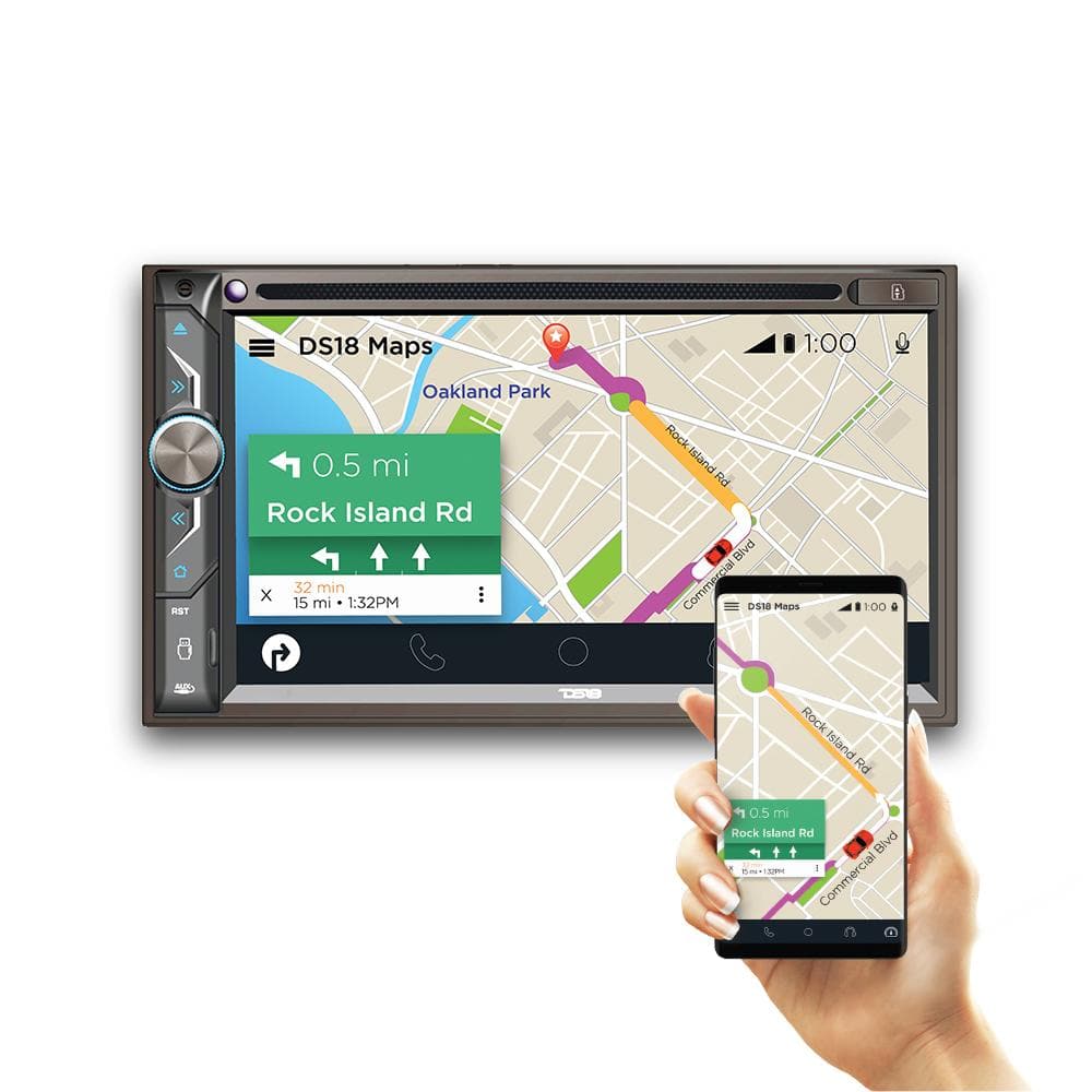 DS18 DDX6.9 6.9" Touchscreen Bluetooth — view 3