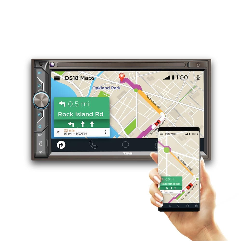 DS18 DDX6.9ML 6.9" Touchscreen Bluetooth — view 3