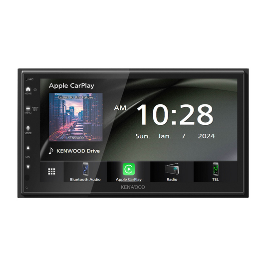 Kenwood DMX5710S 6.8" Digital Multimedia Receiver with Wireless Apple CarPlay/Android Auto and Bluetooth — view 3